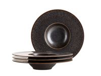 Serie Powerful, Gourmetteller 4-tlg., Porzellan