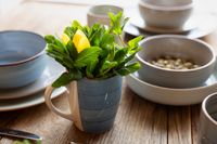 Serie VALMERA, Kombiservice 20-tlg. HELLGRAU