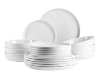 Serie NAVINA, Teller Set, 18-teilig, Porzellan