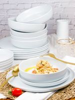 Serie NAVINA, Teller Set, 18-teilig, Porzellan