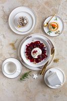 Serie SITA, Kaffeeservice 18-tlg. mit Goldrand