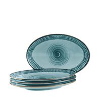 Serie PROSPERO, Platten Set, 4-teilig, Porzellan