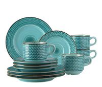 Serie PROSPERO, Kaffeeservice 12-tlg. BLAU