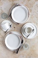 Serie SITA, Kaffeeservice 18-tlg. WEISS