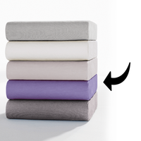 Boxspringbett-Jersey-Spannbetttuch - ca. 180 x 200 - 200 x 220 cm