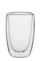 Doppelwand Latte Macchiato Gläser 430 ml für 6 Personen, Glas