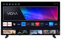 Telefunken Fernseher 65 Zoll QLED Smart TV VIDAA 4K UHD HDR Dolby Vision, HD+ 6 Monate, Triple-Tuner