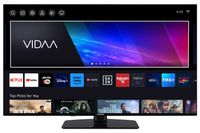 Telefunken Fernseher 55 Zoll Smart TV VIDAA (4K UHD, HDR Dolby Vision, HD+ 6 Monate, Triple-Tuner)