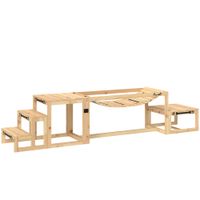Agility-Set für Hunde, Hundetrainings-Konstruktion mir Brücke, Treppe, Plattform