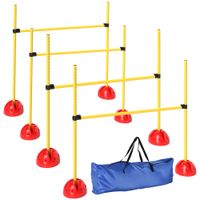 Agility Set Hunde 4-teiliges befüllbar Agility-Ausrüstung für Hundetraining