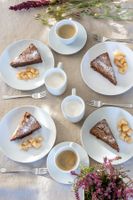 Serie Barca, Kaffeetassen-Set für 6 Personen, Porzellan, Weiß