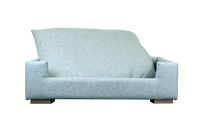 Rohrschneider Hundesofa gepolstert Polsterstoff türkis