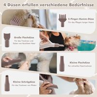 Hundefön, Hundetrockner mit 4 Düsen