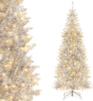 180 cm Bleistift Weihnachtsbaum Lametta, künstlicher Tannenbaum