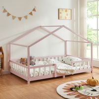 Kinderbett Treviolo 120x200 cm Rosa