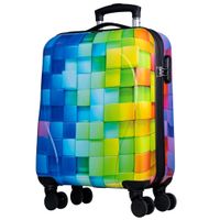 NOWI Hartschalenkoffer Mittelgroß 66 cm – 68L Volumen – 8 Rollen 360° drehbar