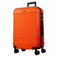 NOWI® Las Palmas Koffer Klein: 55x40x20cm Zahlenschloss Doppelrollen Handgepäck GRÜN