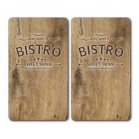Multi-Glasschneideplatte, 2er, Bistro