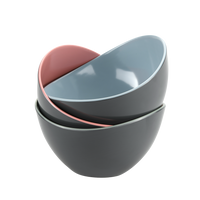 Bowls, 3er Set, Melamin