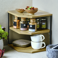 Küchen-Eckregal, Spanplatte, FSC