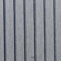 WPC Terrassendielen grob geriffelt, ca. 6m² (2,20 m) - Anthrazit