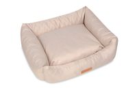 Animood Hundebett Alex beige M Denim-Imitat