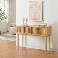 Konsolentisch Ypäjä 110x39x81 cm Bambus