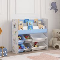 Kinderregal Rødøy 78x86x27 cm mit Koala Motiv