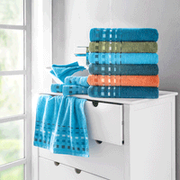 Hochwertige Frottierwaren, Handtuch 2er-Set  "Korfu"