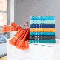 Hochwertige Frottierwaren, XL-Duschtuch "Korfu"