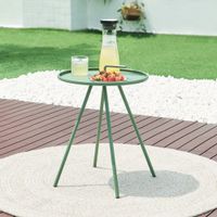 Outdoor-Beistelltisch Fosen 55 x Ø 42 cm Grün