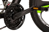 WYLD Mountainbike Hardtail 29'' Sharp Schwarz-Grün 21 Gänge RH 46 cm