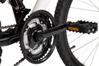WYLD Kinder-Mountainbike Fully 24'' Zodiac weiß 18 Gänge RH 38 cm