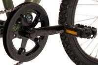 WYLD Kinder-Mountainbike Fully 20'' Zodiac grün 6 Gänge RH 31 cm