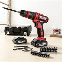 12V Akku-Schlagbohrschrauber-Set