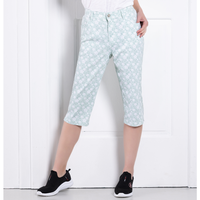 Twill-Caprihose für Damen