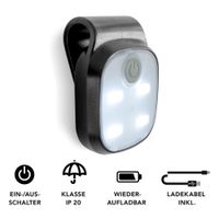 X4-LIFE Clip Leuchte 2er Set
