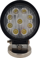 Berge & Schröter | LED Arbeitsscheinwerfer rund 9x3 W, 2160 Lumen mit Magnetfuß