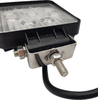 Berger & Schröter | LED blue Arbeitsscheinwerfer eckig, 9x3 W, ca. 2700 Lumen