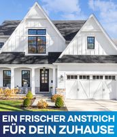 Fassadenfarbe Weiß 2,5l , für ca. 30m² / Außenfarbe, Mauerfarbe, Hausfarbe