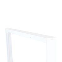 Aufbaurahmen für LED-Panel 62x62 cm, steckbar, weiß