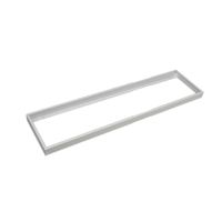 Aufbaurahmen für LED-Panel 120x30 cm, steckbar, weiß