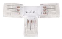 LED-Streifen Verbinder, T-förmig, 3 polig, für 10 mm CCT LED-Streifen geeignet