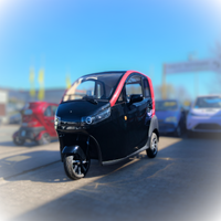 Madat 03 E Kabinenroller Dreirad 45 km/h Optional 25km/h  Schwarz Rot