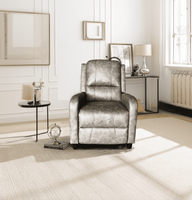Push-Back-Sessel, ca. 73 x 90 x 104 cm - Hellbraun
