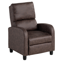 Push-Back-Relaxsessel, ca. 73 x 88 x 100 cm - Braun