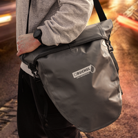 Wasserdichte Fahrradtasche - Anthrazit