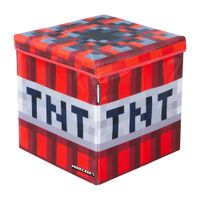 MINECRAFT Sitz- und Aufbewahrungsbox, TNT-Würfel