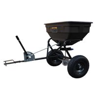 Anhängerstreuwagen für Ausfitzrasenmäher / Rasentraktor, 60l
