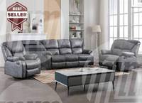 Happy Home Relaxsofa-Set (3+2+1) - Grau